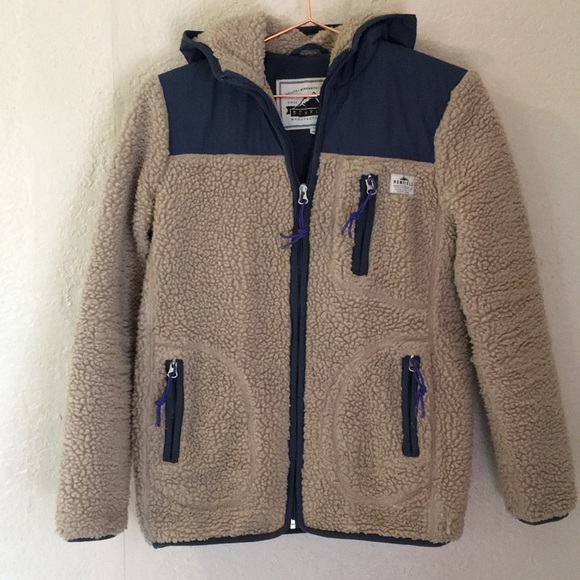 Penfield Jackets & Blazers - Penfield Carson xs teddy fuzzy retro pile fleece